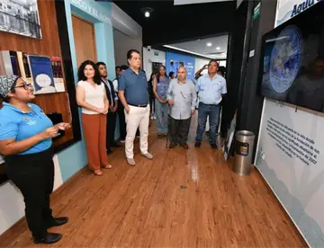 Saurios marinos llegan a la Sala Inmersiva de la Casa del Agua de la UJAT