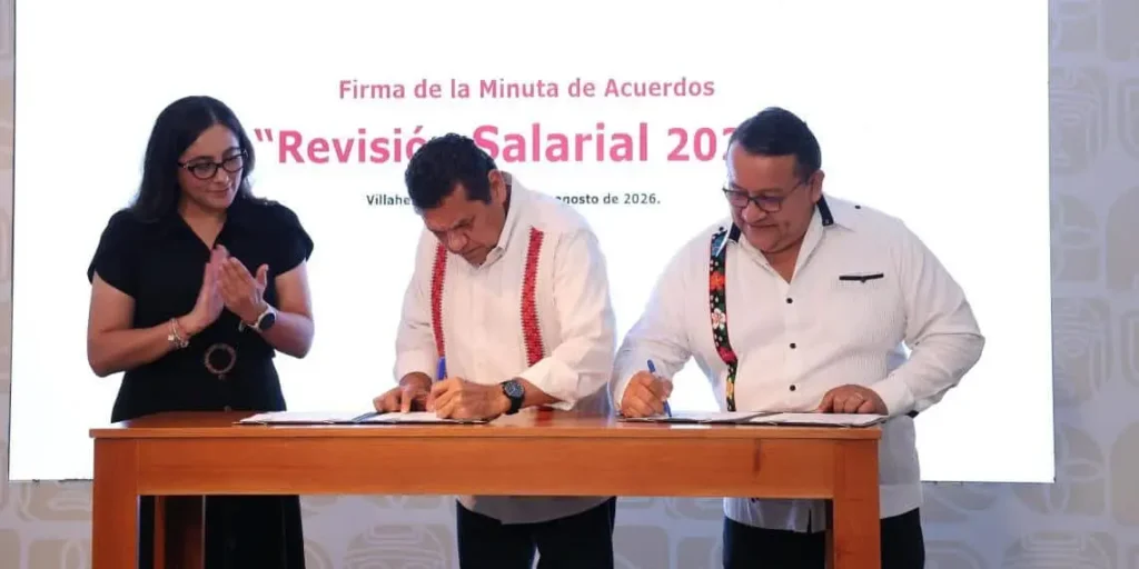 Acuerdo histórico entre SUTSET y Gobierno de Tabasco