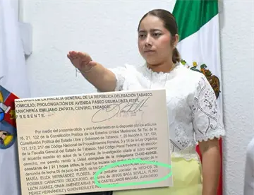 Edil interina de Paraíso fue quien presentó la denuncia contra Alfonso Baca: MAD