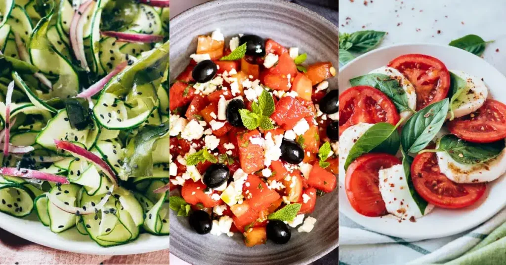 3 ensaladas perfectas para días calurosos