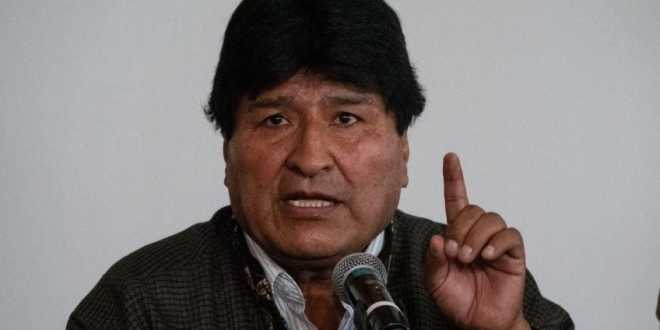 Denuncian a Evo Morales por terrorismo