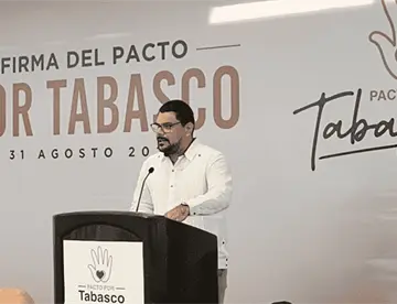 Firman El Pacto por Tabasco empresarios y asociaciones civiles