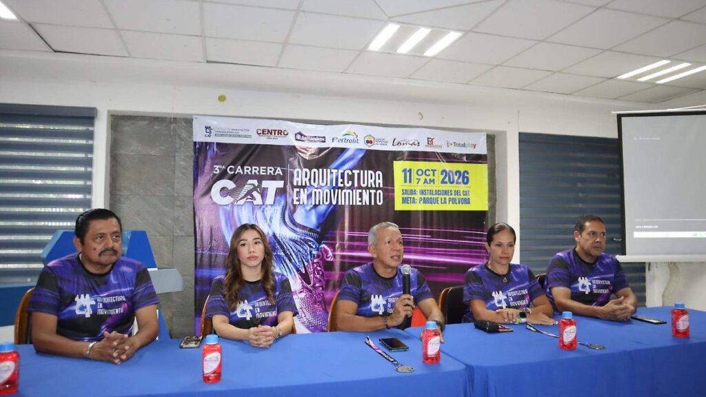 Presentan tercera Carrera CAT “Arquitectura en movimiento”