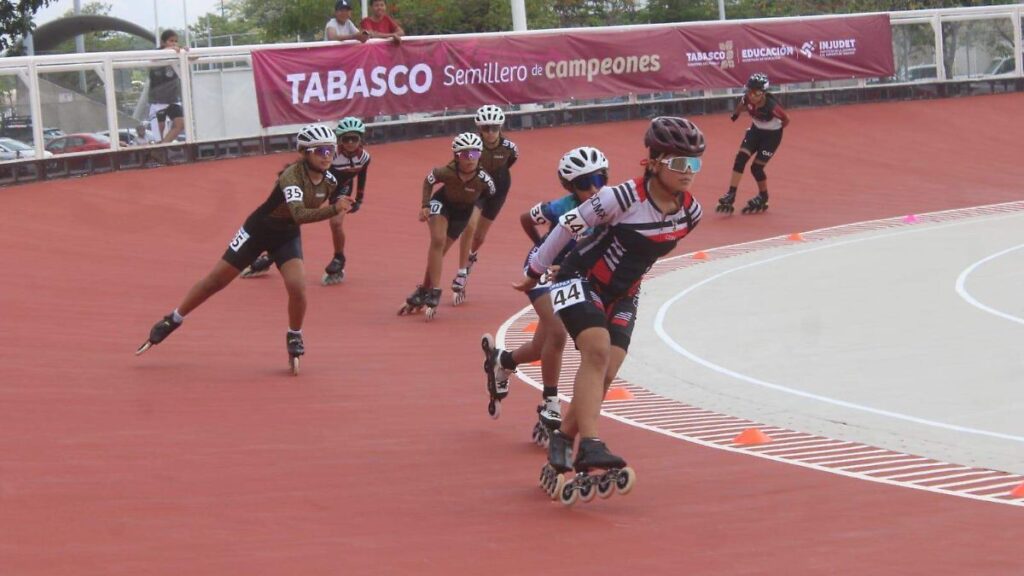 Federación Mexicana impulsa nuevos eventos de patinaje con patinódromo en Tabasco