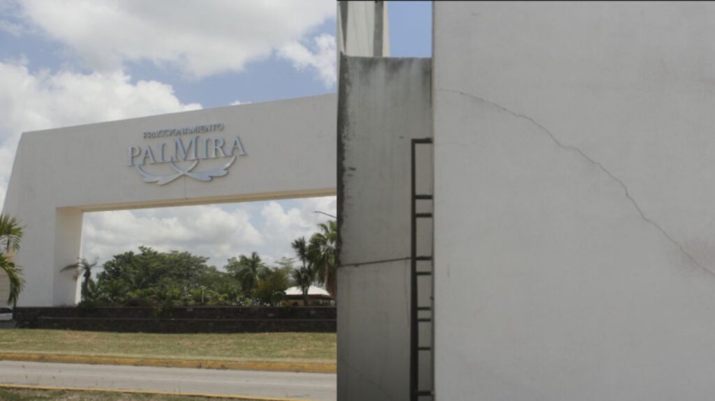 Denuncian daños estructurales a casas por construcción de edificio en fraccionamiento de Villahermosa