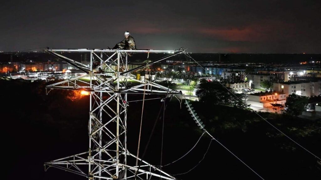 Fallas en suministro de electricidad disminuyeron en las última horas: Yolanda Osuna