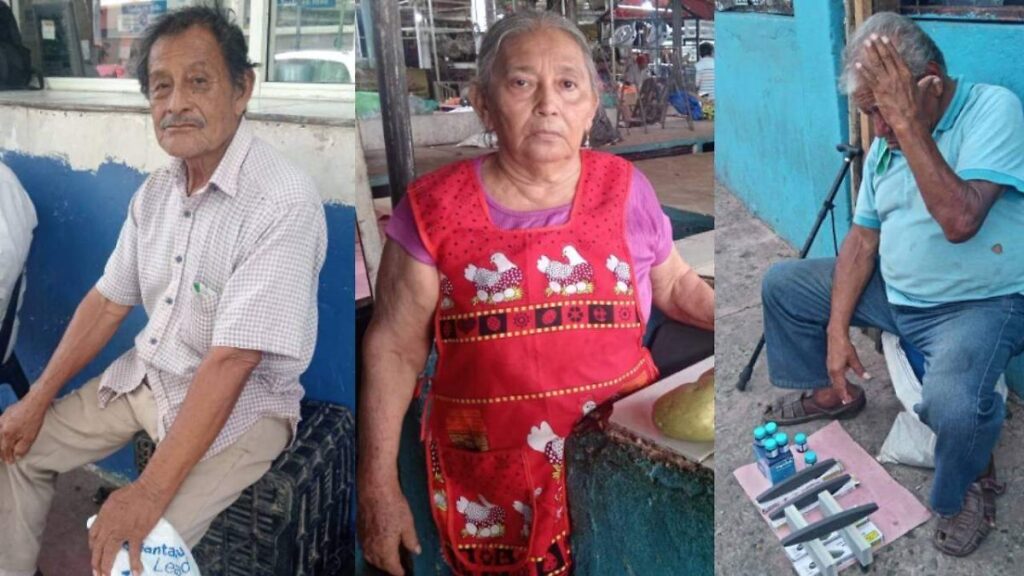 En su día, abuelos tabasqueños trabajan desde la madrugada hasta la tarde