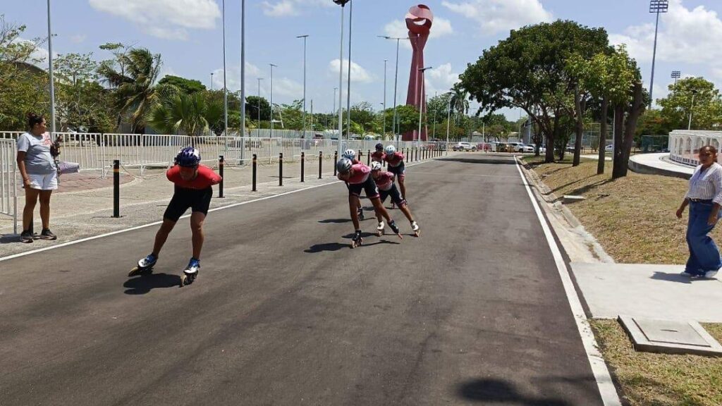 Tabasco inaugura Campeonato Nacional de Patinaje de Velocidad en Olimpia XXI