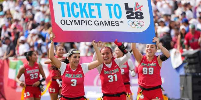 Selección Mexicana de flag football femenil logra boleto a LA28