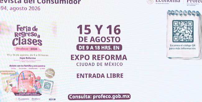 Todo listo para la Feria de Regreso a Clases