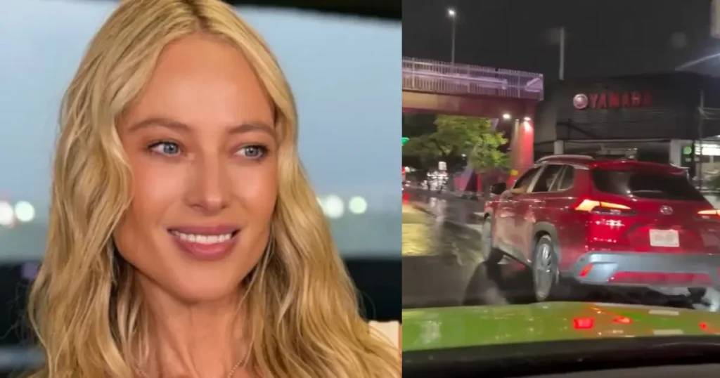 Vanessa Huppenkothen relata momentos de pánico al volante en calles de la CDMX