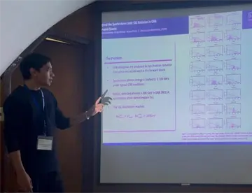 Tabasqueño representó a la UNAM en foro internacional sobre plasmas alrededor de agujeros negros y estrellas de neutrones