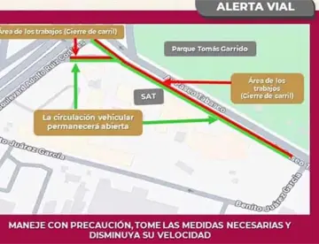 Anuncia Sotop cierre parcial de carriles en Paseo Tabasco por estudios técnicos