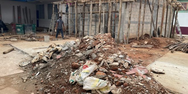 Exigen agilizar obras de remodelación a escuelas
