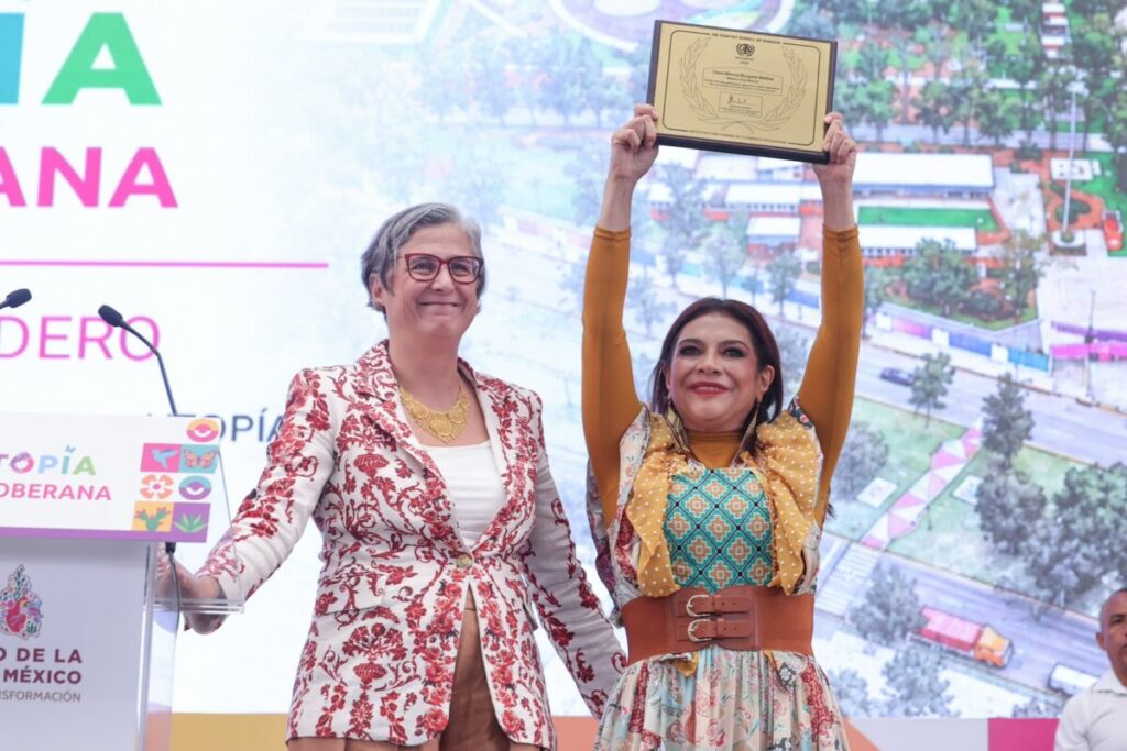 Clara Brugada inaugura Utopía La Soberana en Gustavo A. Madero